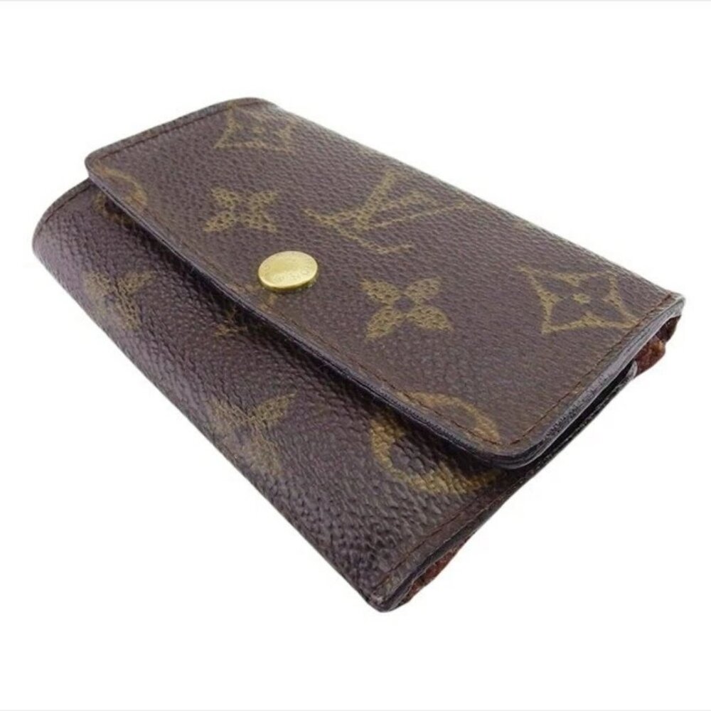 LOUIS VUITTON Key holder Brown beige gold Women M62630 Authentic secondhand - Picture 2 of 9